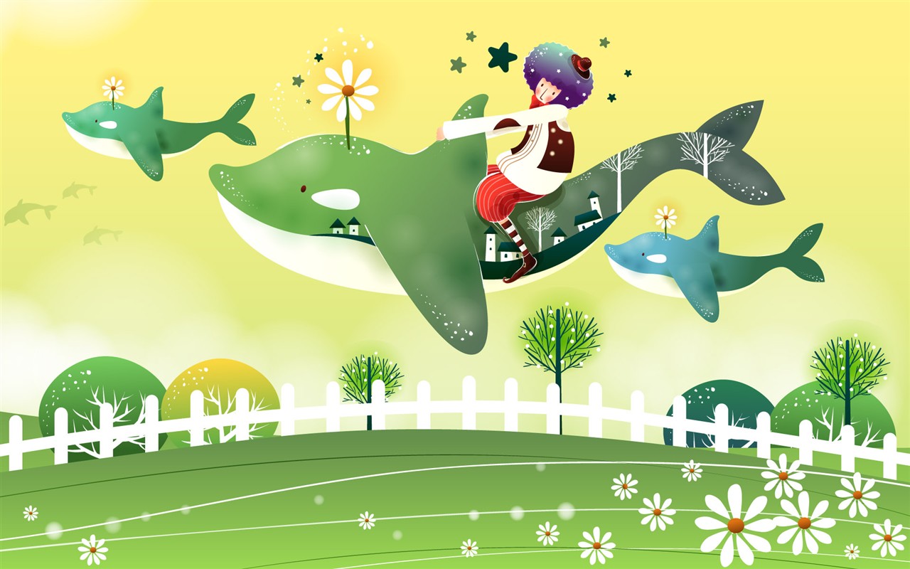 Fairy Tale Dreams Cartoon Wallpapers #5 - 1280x800