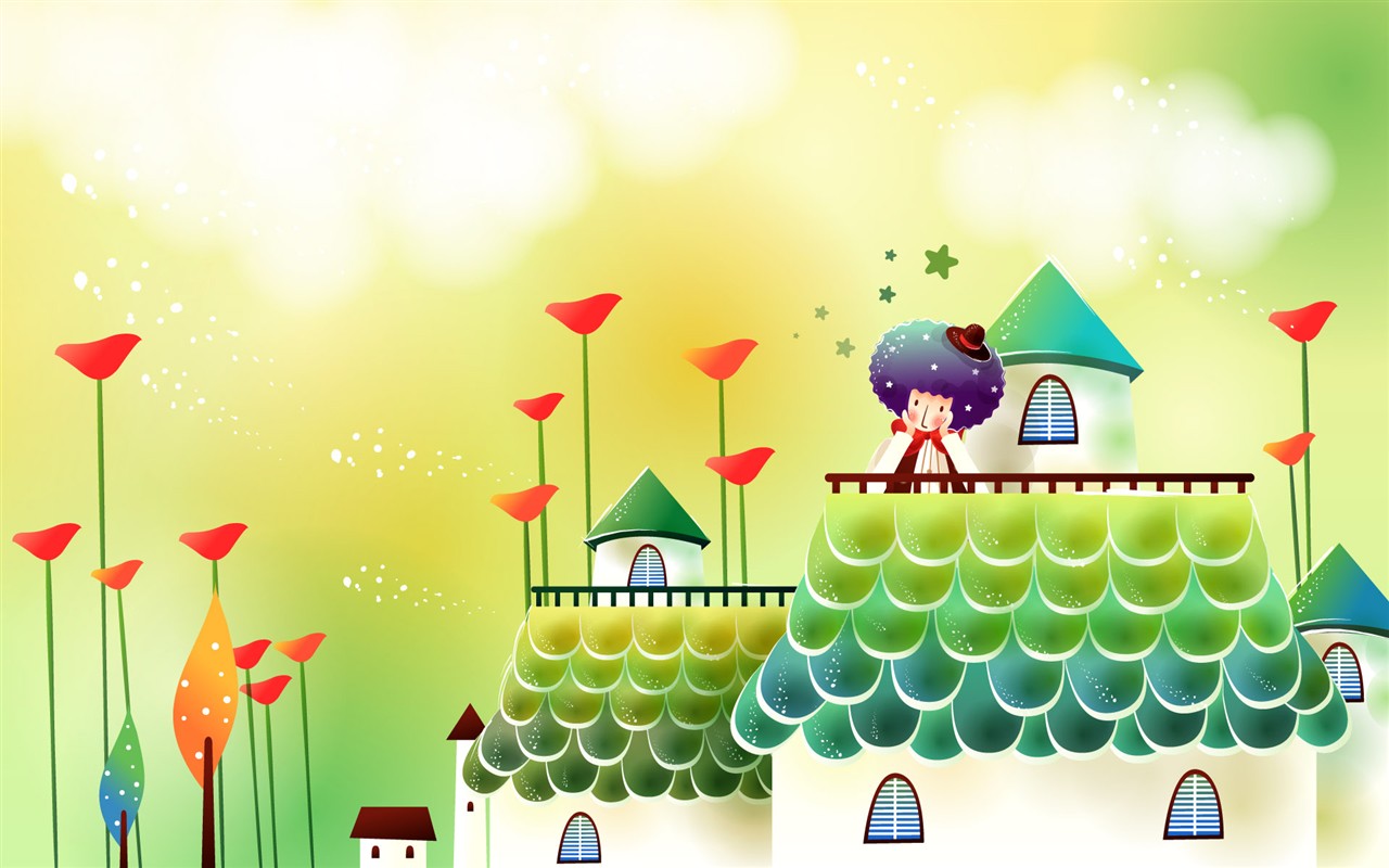 Fairy Tale Dreams Cartoon Wallpapers #20 - 1280x800