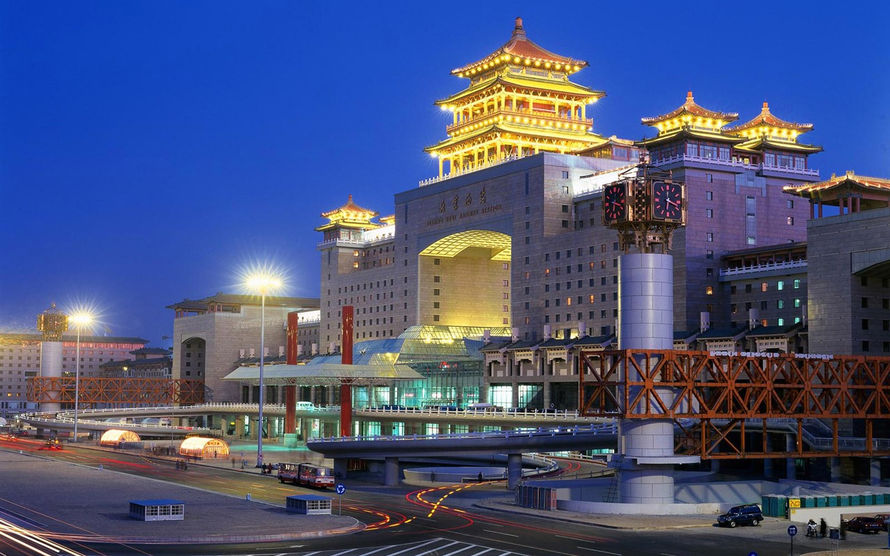 Classical and Modern Beijing scenery #16 - 1280x800
