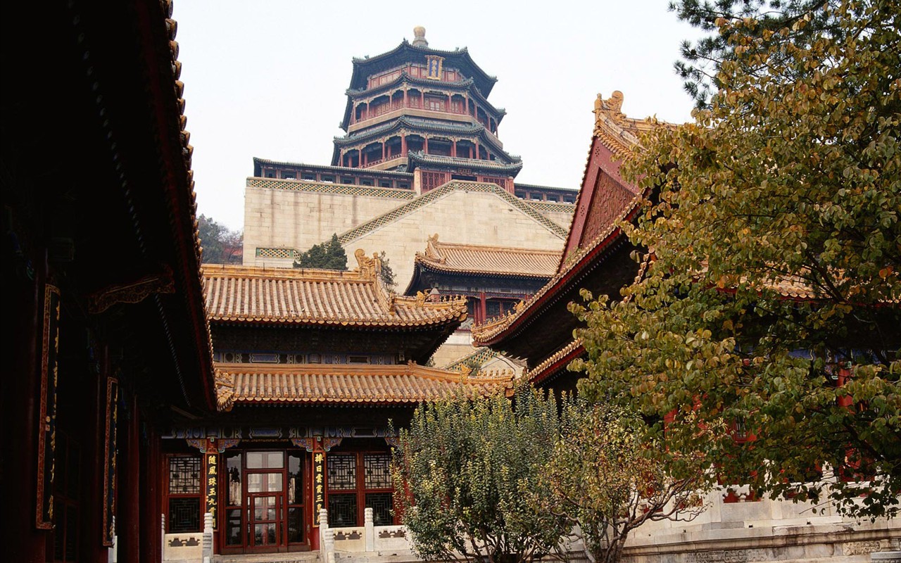 Classical and Modern Beijing scenery #17 - 1280x800