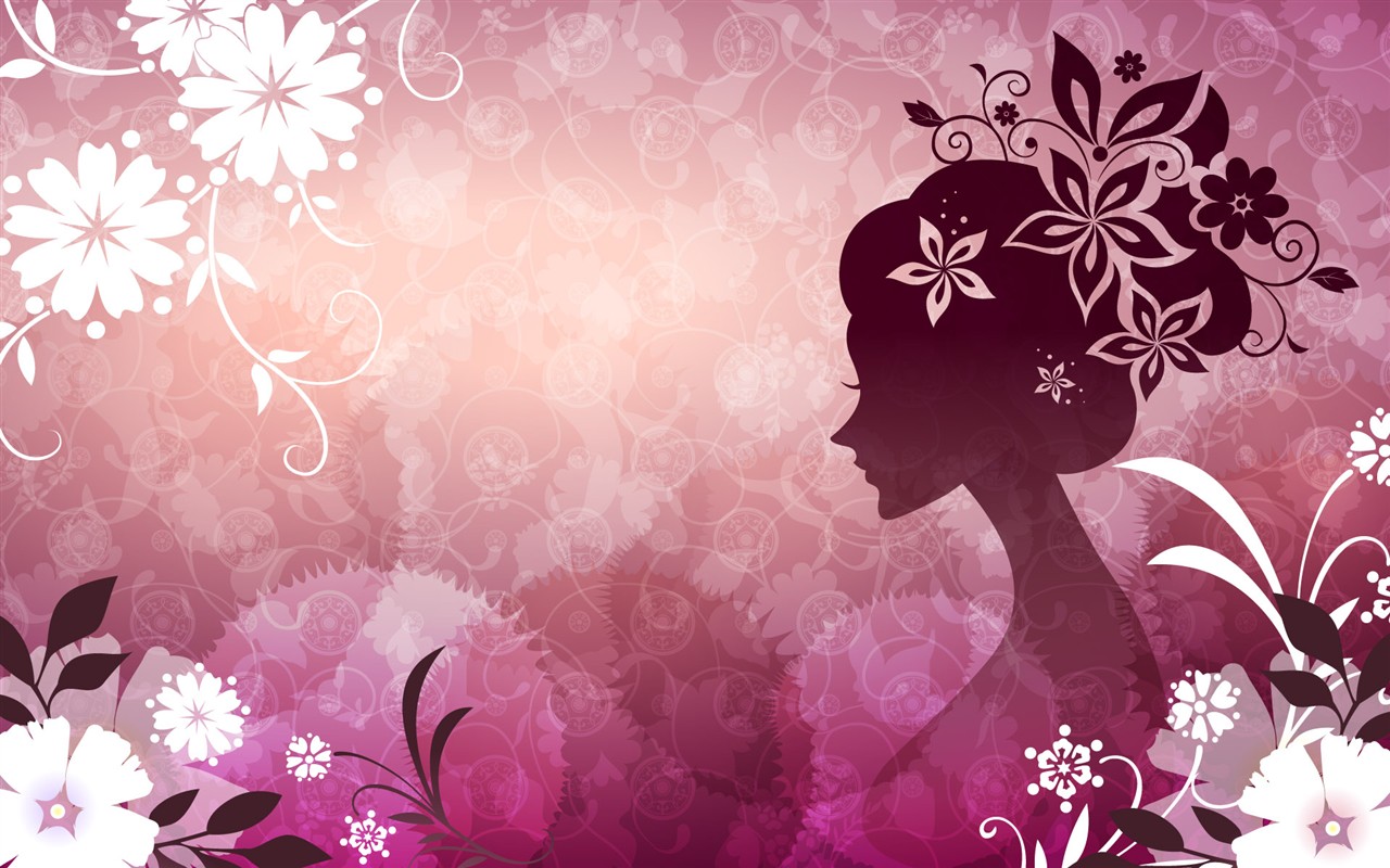 Vector Woman wallpaper #18 - 1280x800