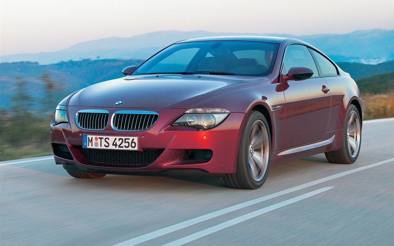 BMW는 - M6 배경 화면 #6 - 1280x800