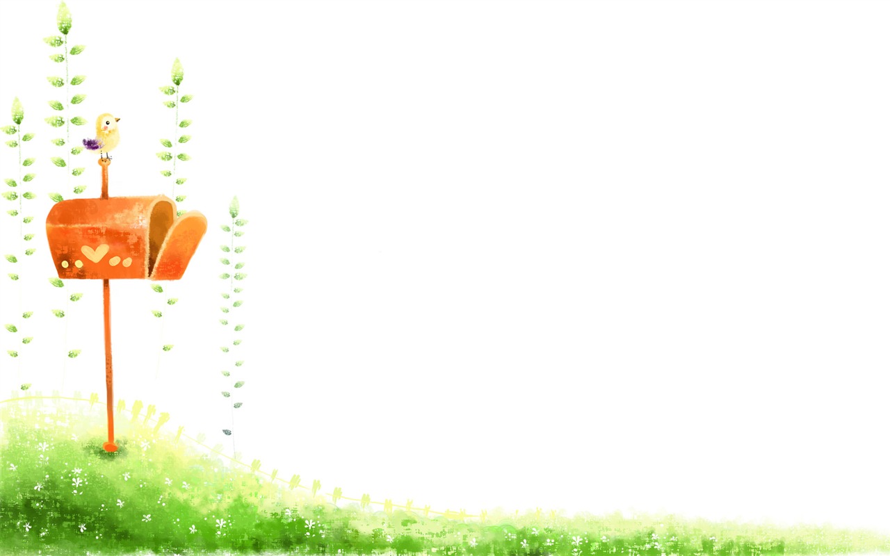 卡通夢幻風光壁紙 #22 - 1280x800