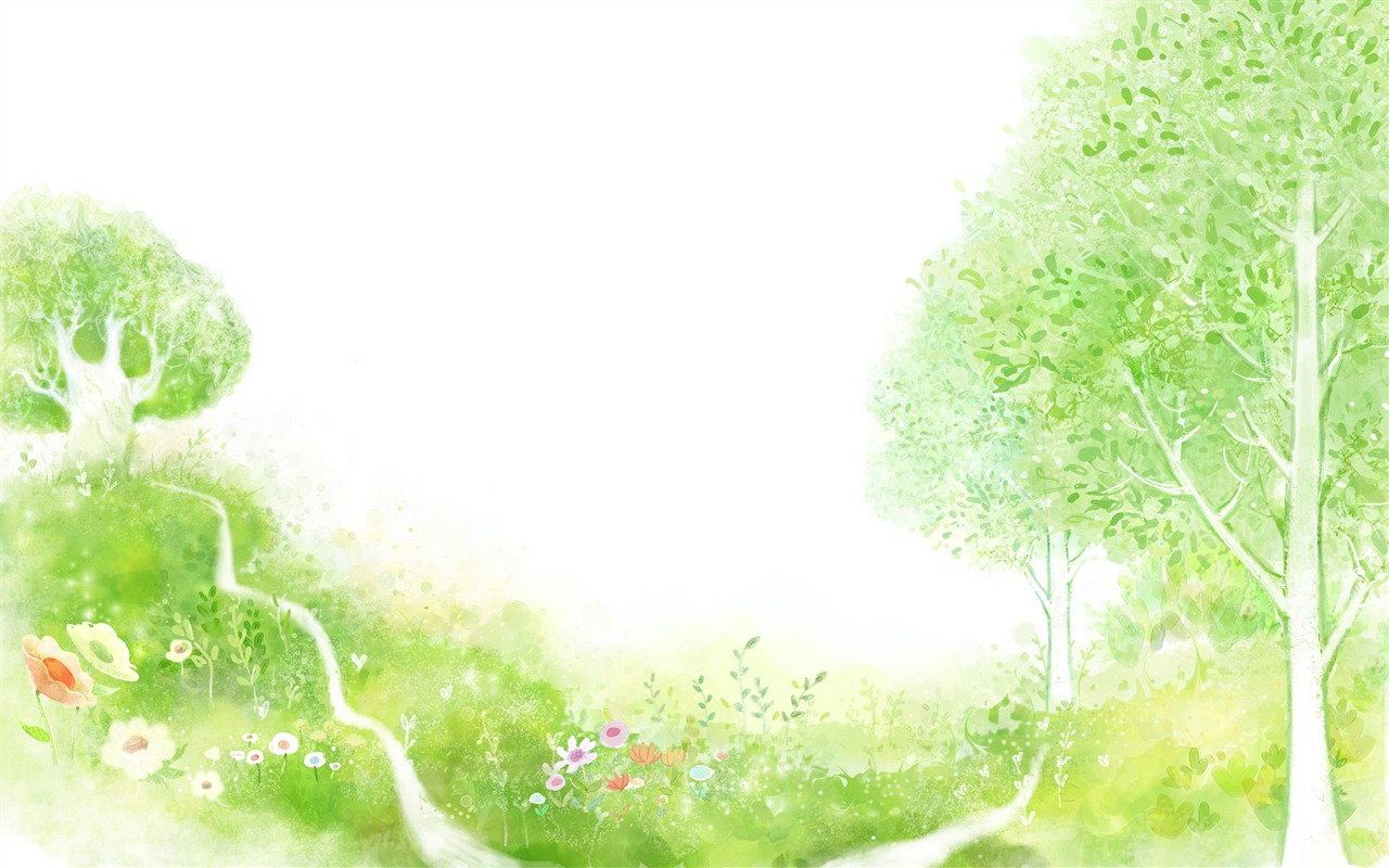 kreslený Tapety Fantasy Krajina #27 - 1280x800