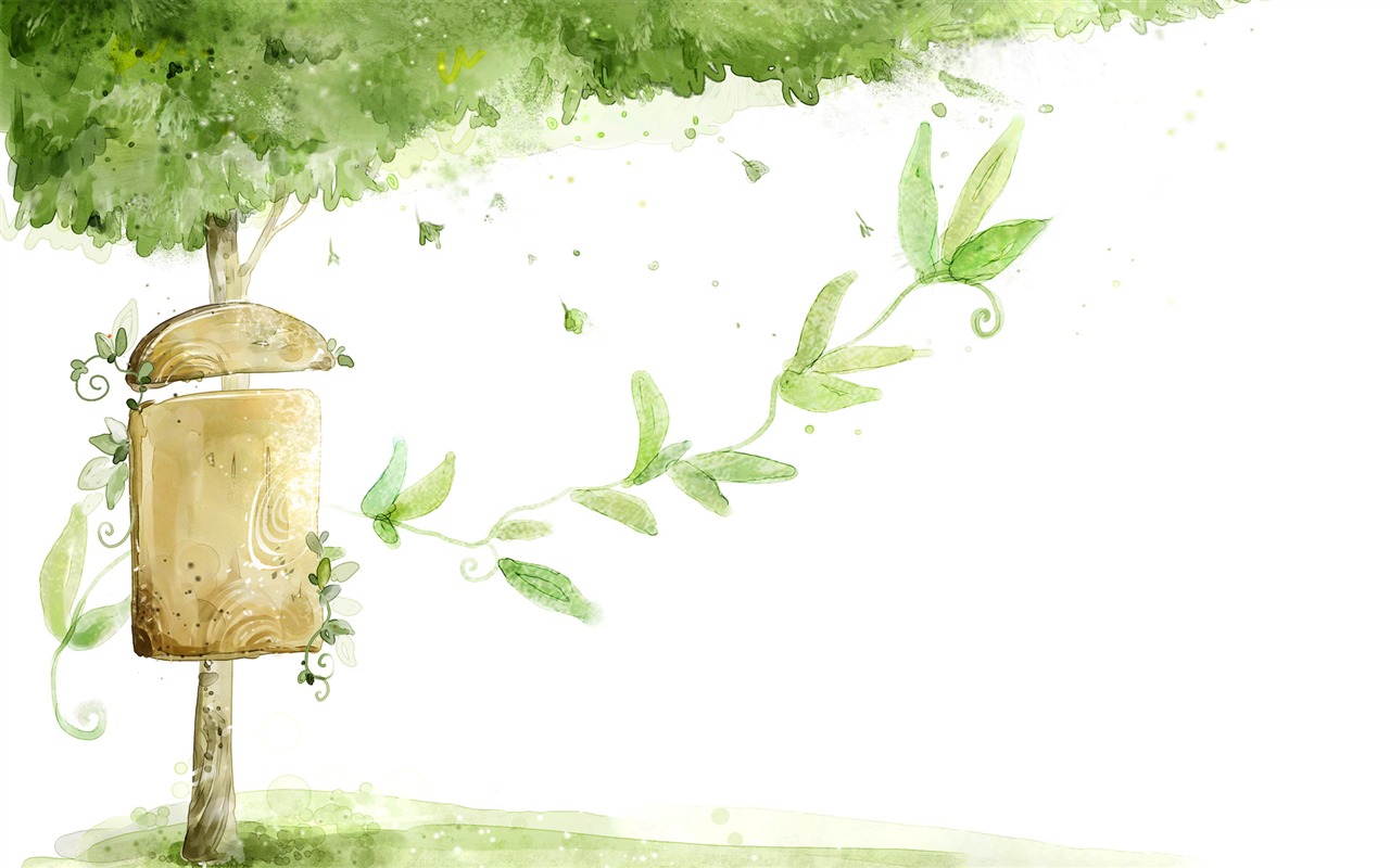 kreslený Tapety Fantasy Krajina #29 - 1280x800