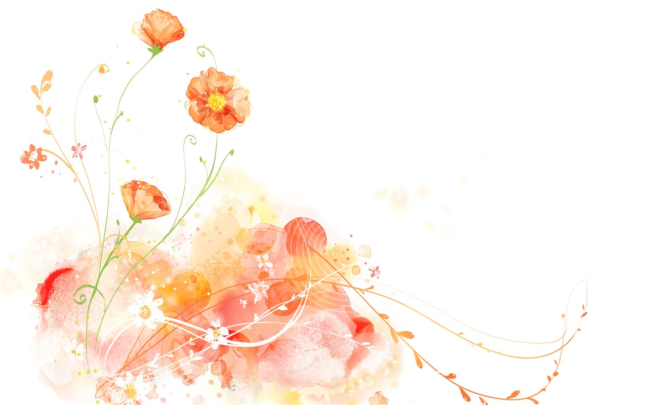 卡通夢幻風光壁紙 #35 - 1280x800