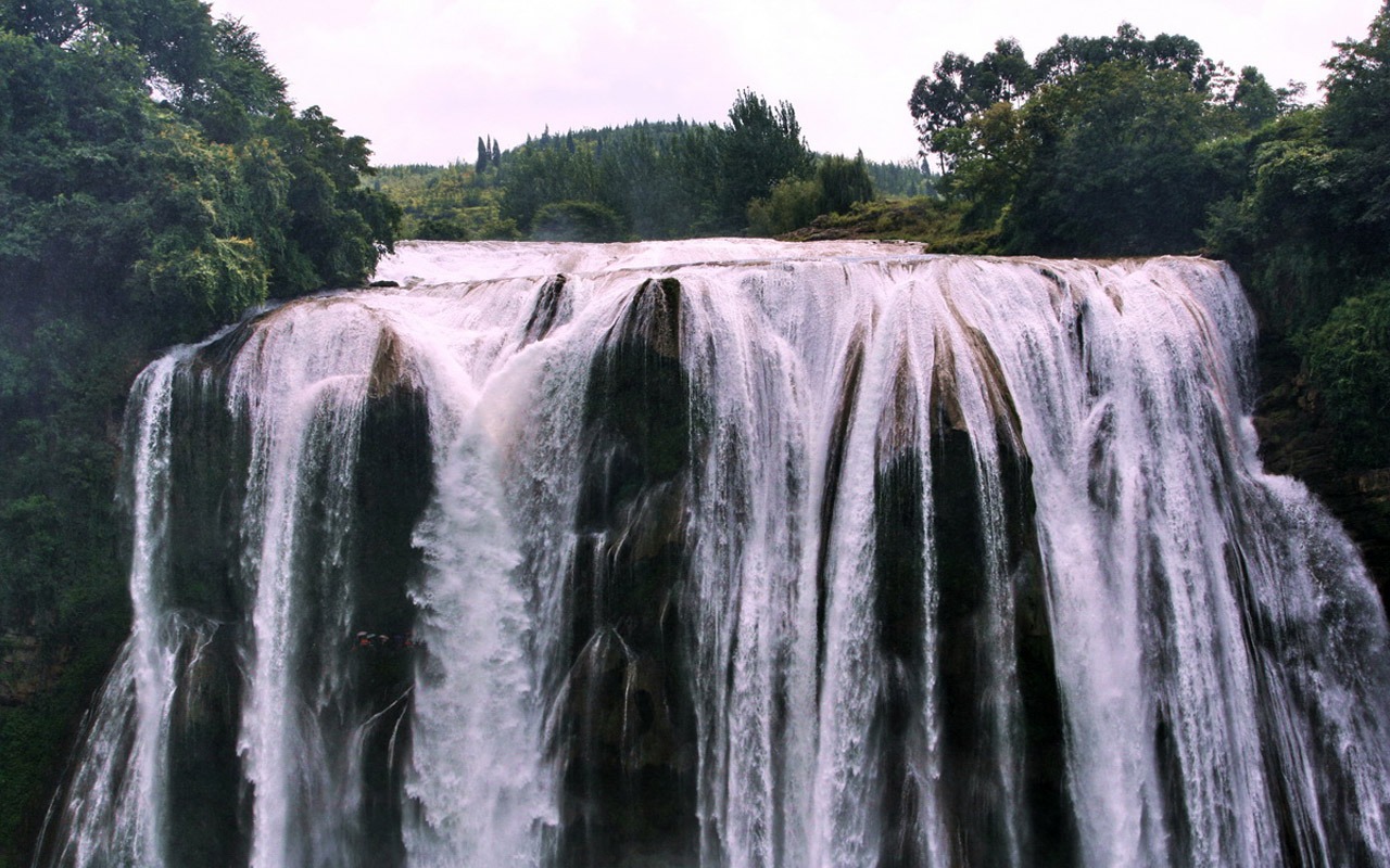 Huangguoshu Falls (Minghu Metasequoia práce) #4 - 1280x800