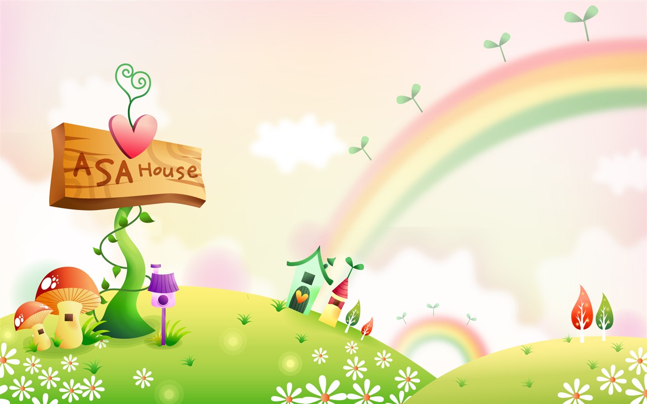 Cartoon Fantasy Scenery Wallpapers #2 - 1280x800