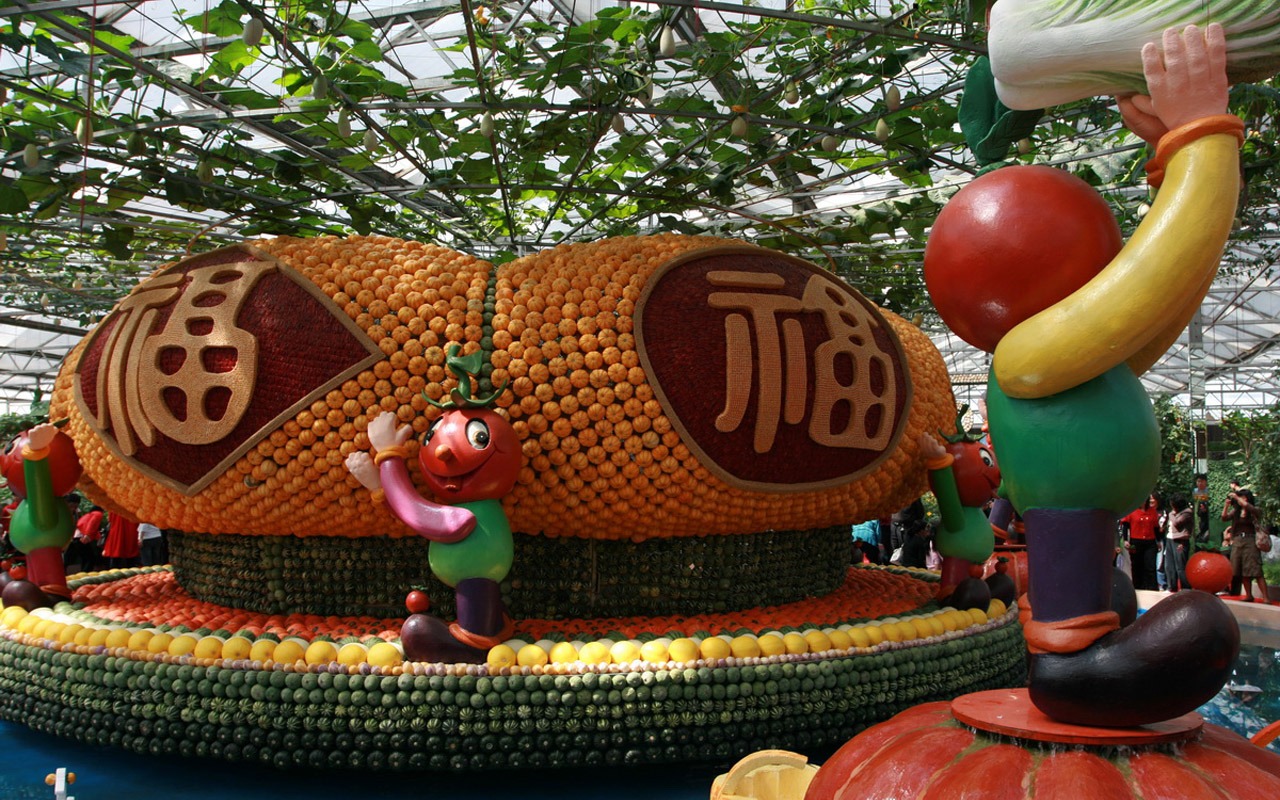 Vegetable Fair (Minghu Metasequoia works) #17 - 1280x800