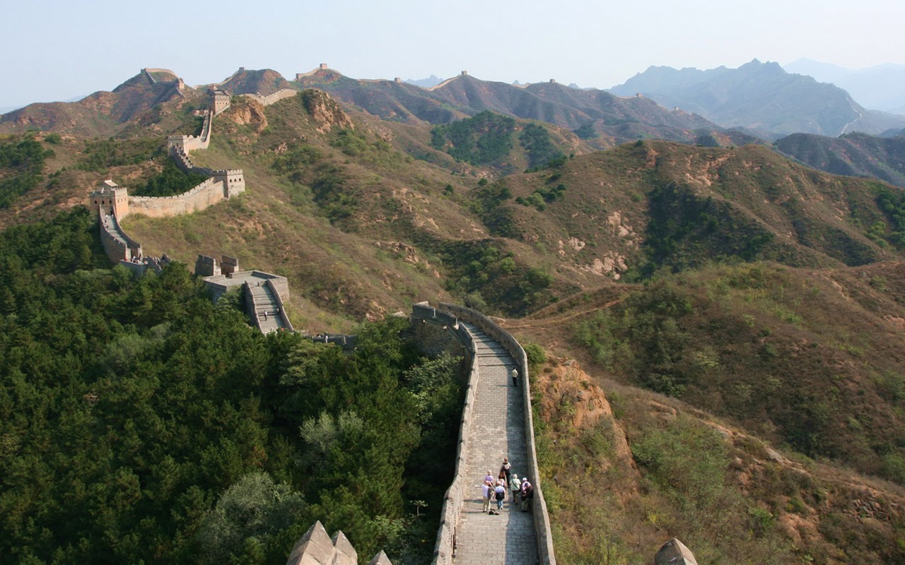Jinshanling Great Wall (Minghu Metasequoia works) #13 - 1280x800