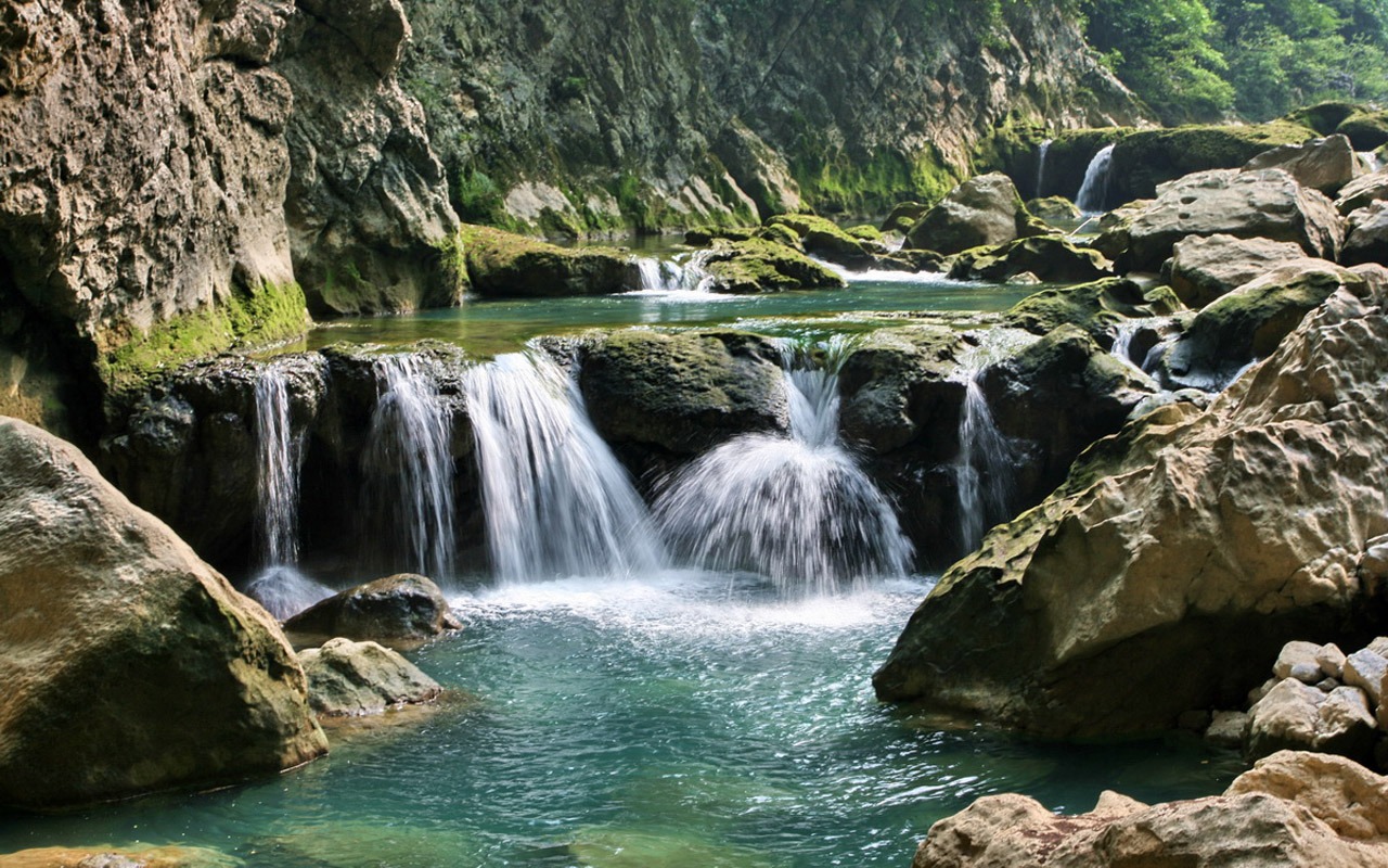 天下美景 - 荔波樟江 (明湖水杉作品)5 - 1280x800