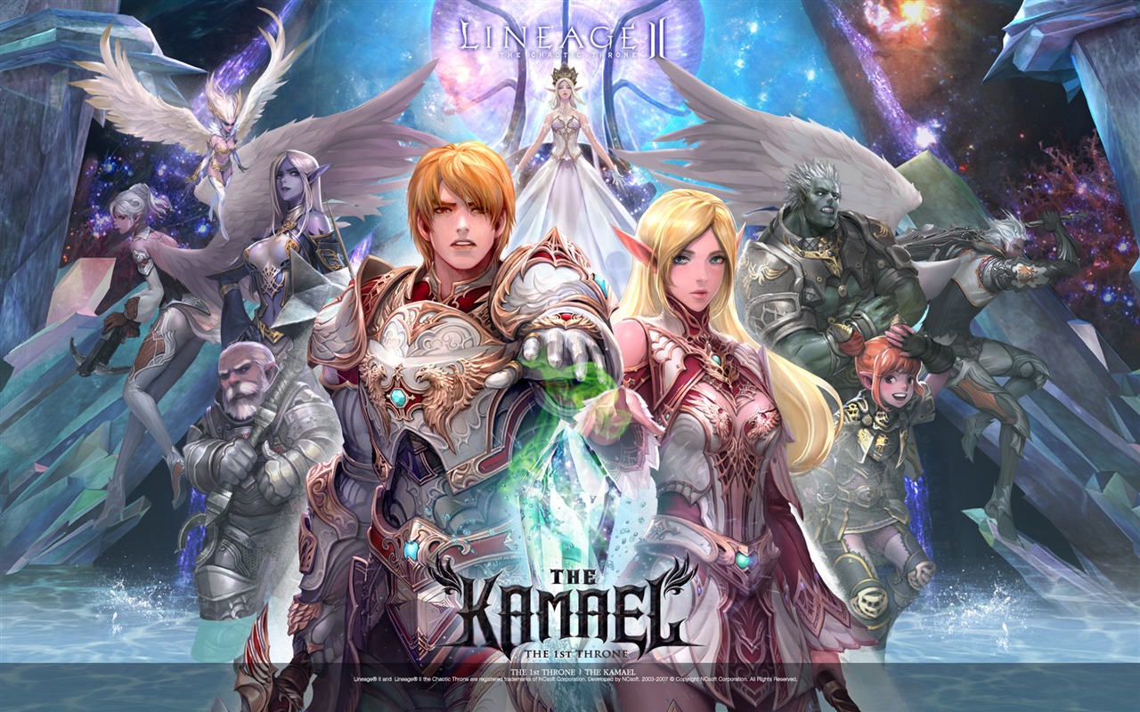 LINEAGE Ⅱ 遊戲造型 高清壁紙 #1 - 1280x800