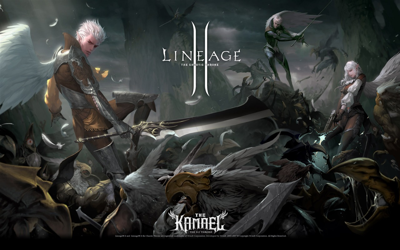 LINEAGE Ⅱ 游戏造型 高清壁纸6 - 1280x800