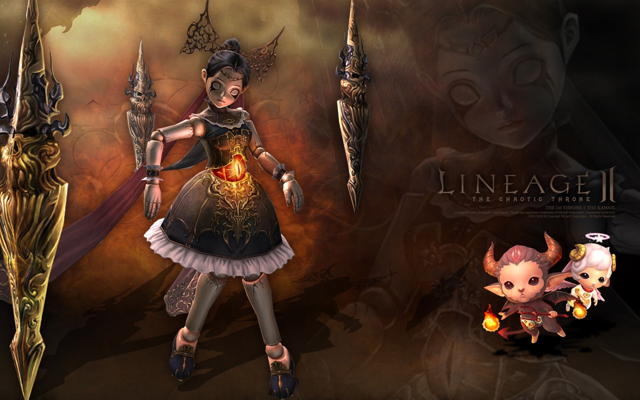 LINEAGE Ⅱ Modellierung HD-Gaming-Wallpaper #19 - 1280x800