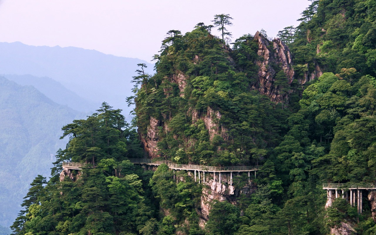 Jinggangshan (Minghu Metasequoia works) #2 - 1280x800