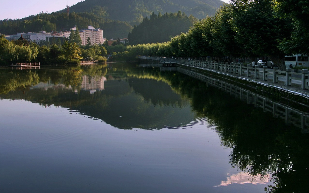 Jinggangshan (Minghu Metasequoia works) #6 - 1280x800