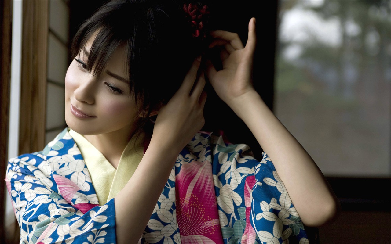 美女松木里菜 壁紙專輯(四) #3 - 1280x800