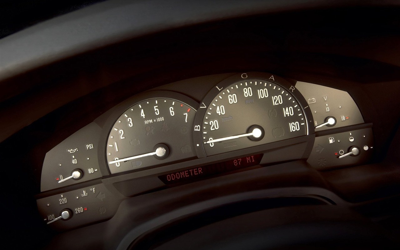 精細汽車儀表壁紙 #19 - 1280x800