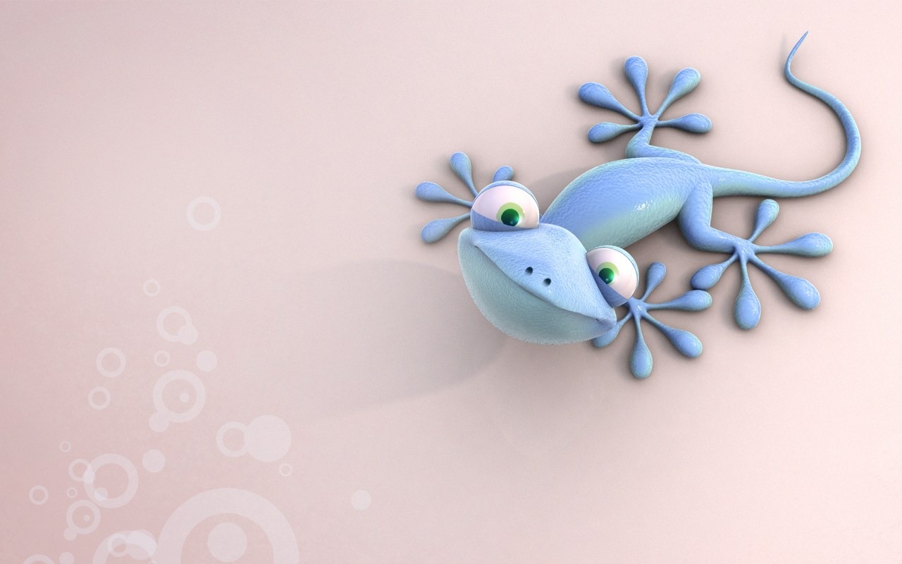 趣味3D 卡通設計壁紙 #18 - 1280x800