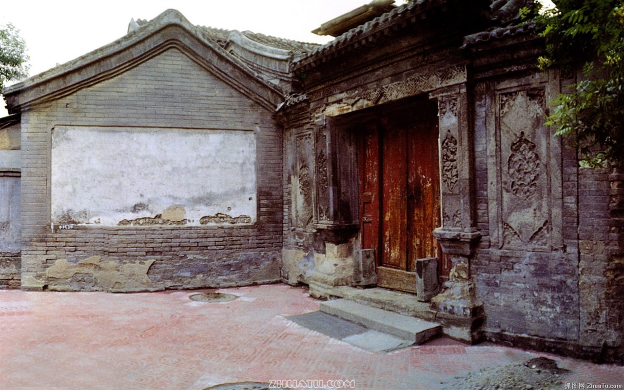 Staré Hutong život pro staré fotografie wallpaper #3 - 1280x800
