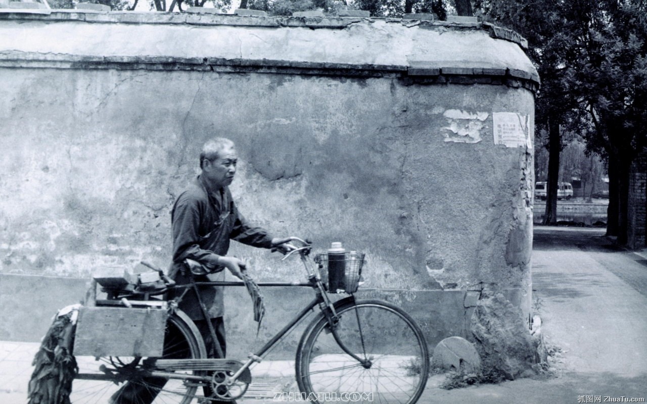 Staré Hutong život pro staré fotografie wallpaper #16 - 1280x800