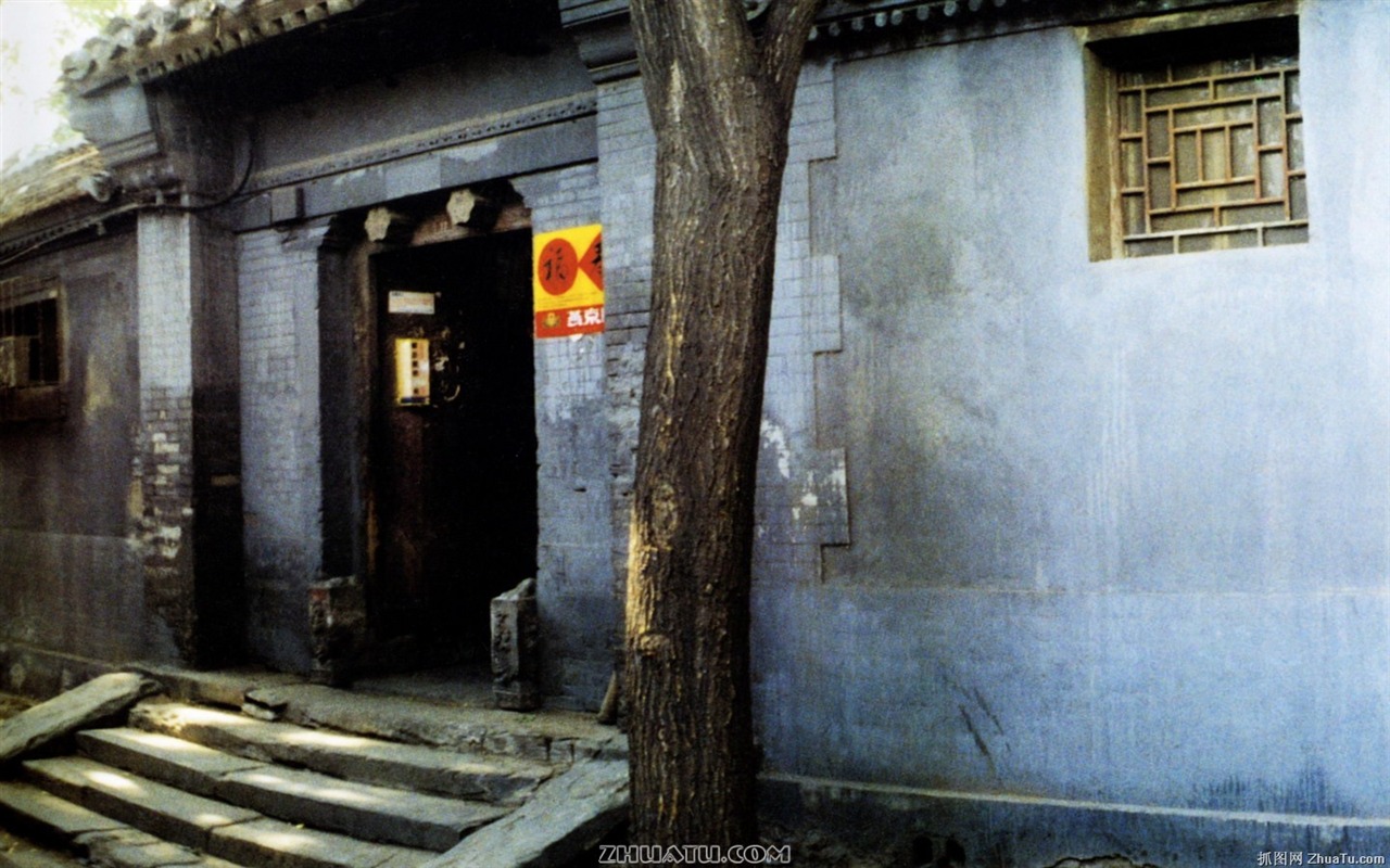 Antiguo vida Hutong de fotos antiguas fondo de pantalla #26 - 1280x800