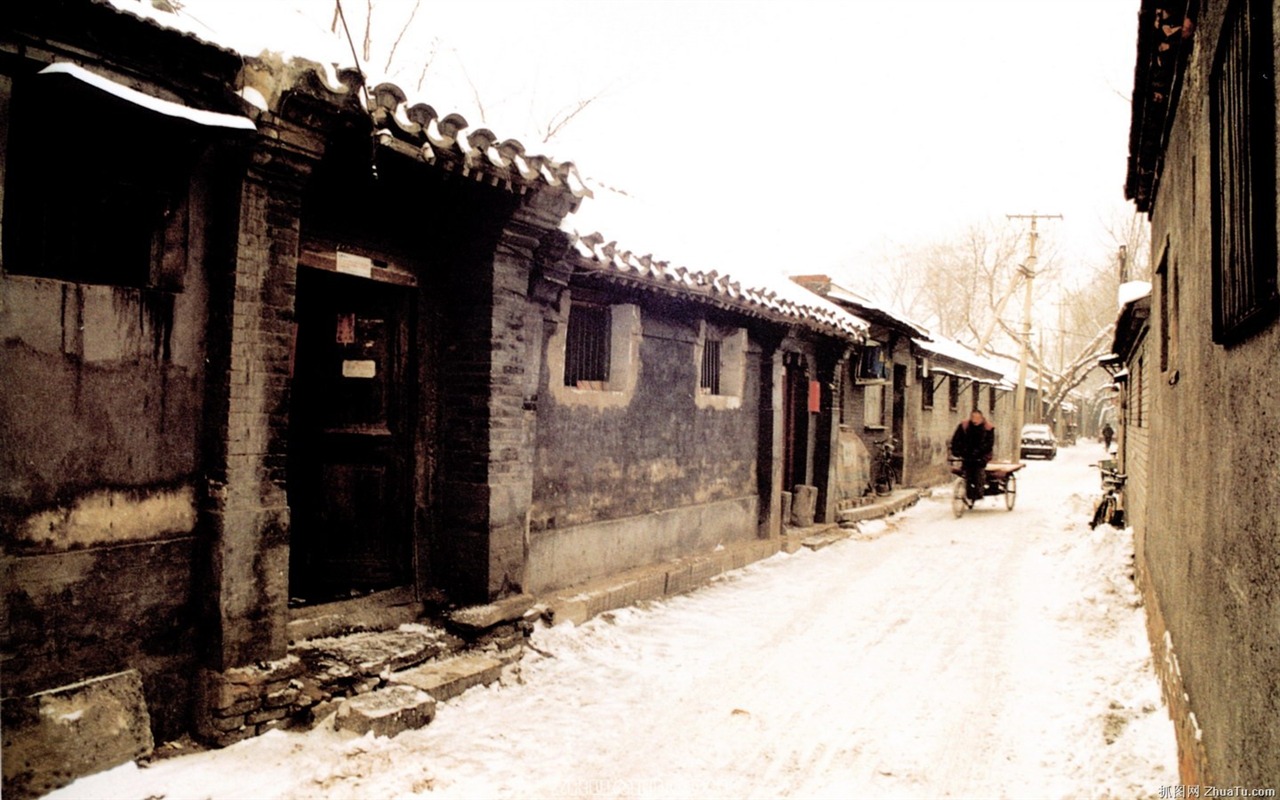 Old Hutong life for old photos wallpaper #39 - 1280x800