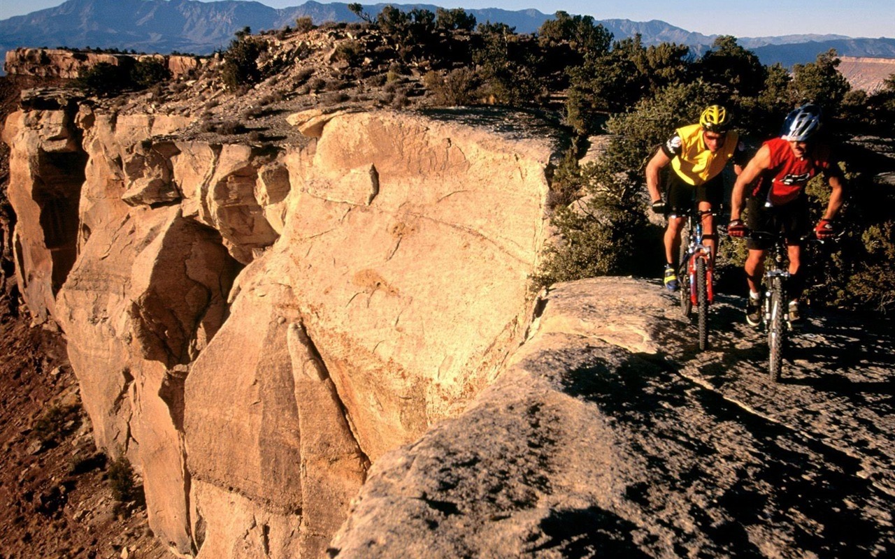 Fond d'écran de vélo de montagne #4 - 1280x800