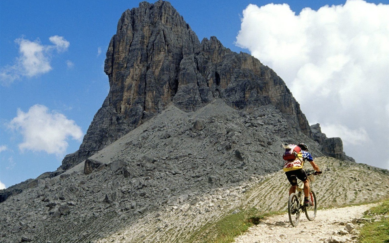 Fond d'écran de vélo de montagne #9 - 1280x800