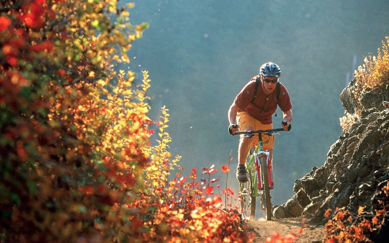 Fond d'écran de vélo de montagne #10 - 1280x800