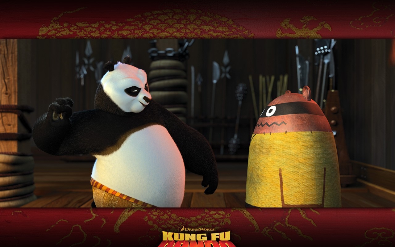 3D animace Kung Fu Panda wallpaper #8 - 1280x800