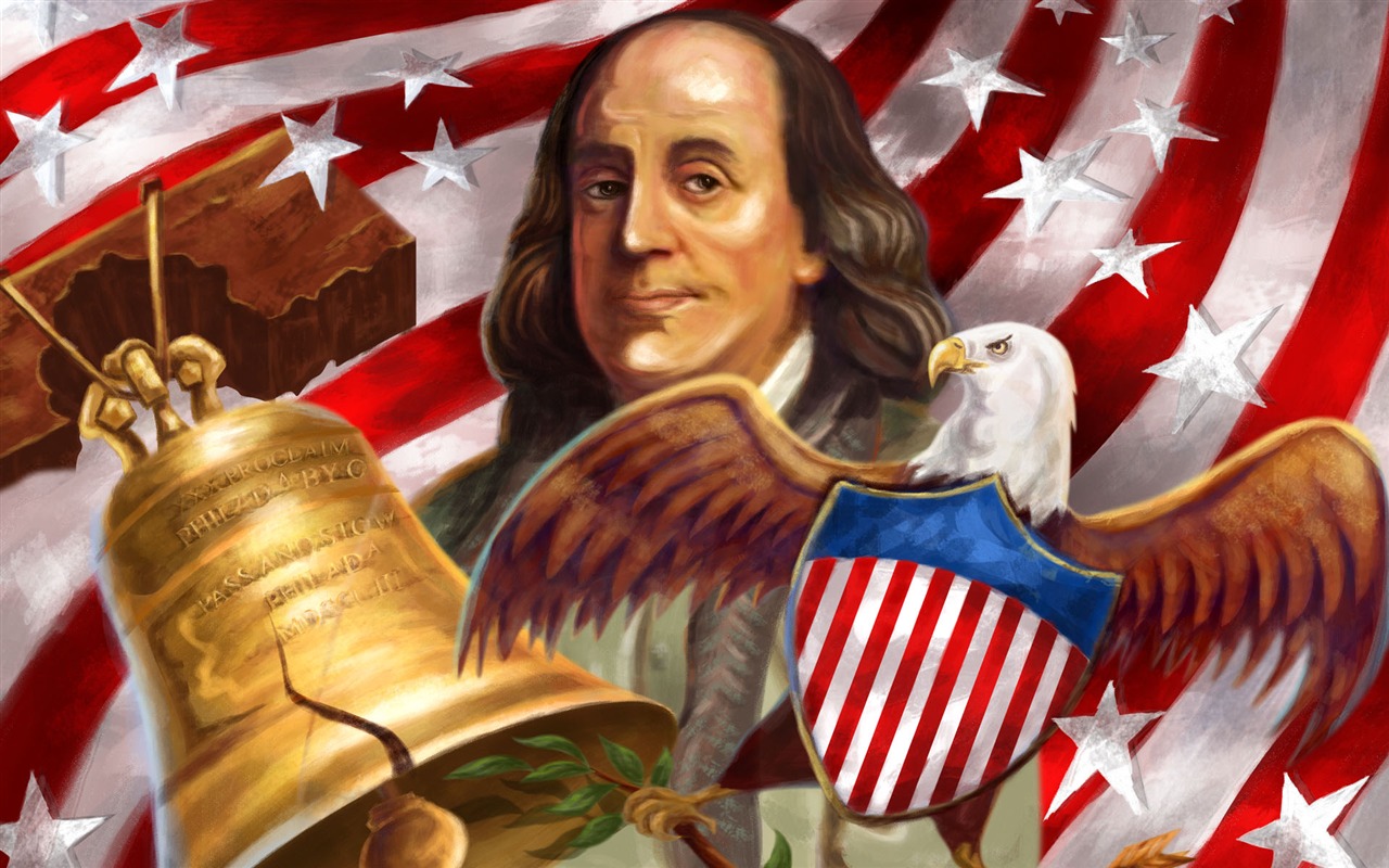 U. S. Den nezávislosti téma wallpaper #38 - 1280x800