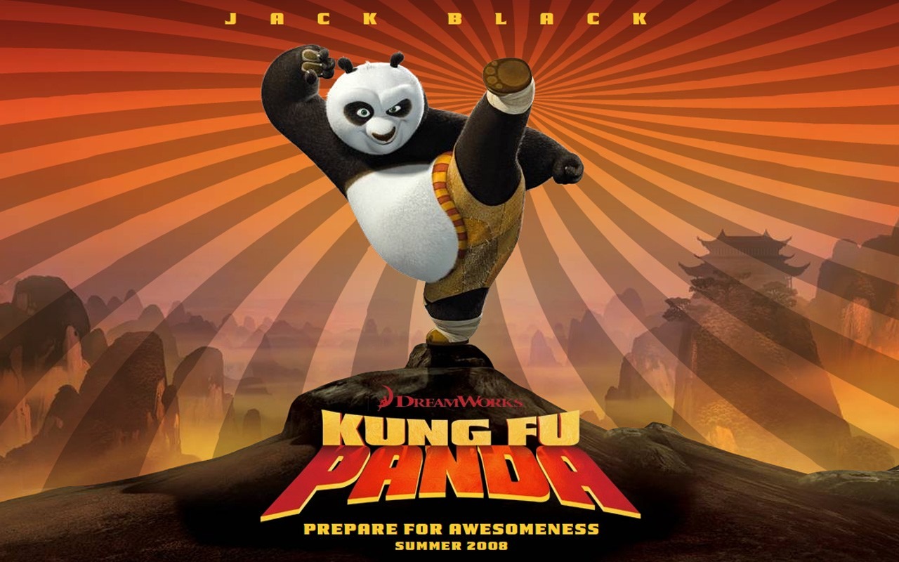 3D animace Kung Fu Panda wallpaper #3 - 1280x800