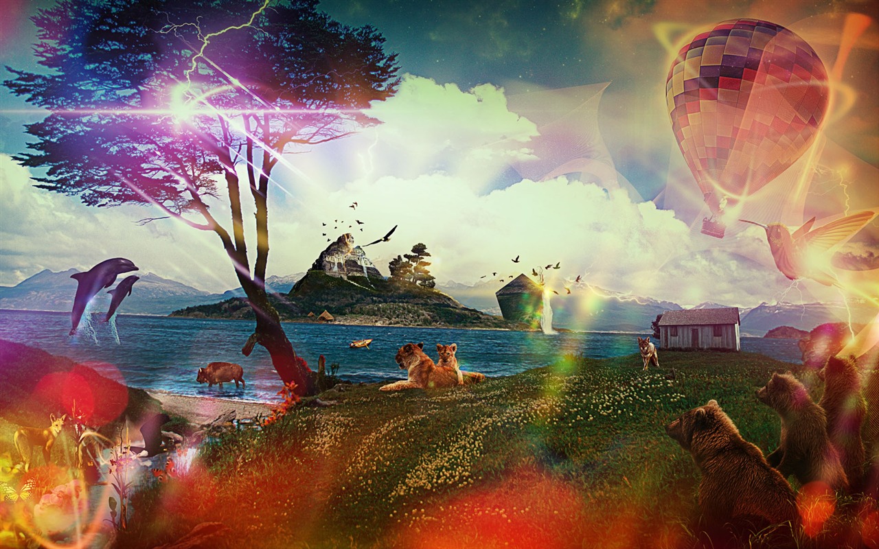 New Creative Design Wallpaper #14 - 1280x800