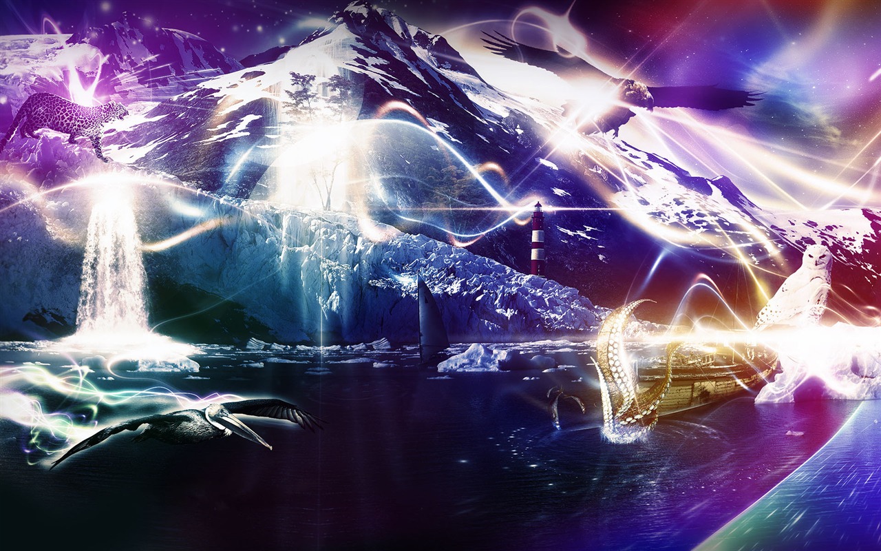 New Creative Design Wallpaper #26 - 1280x800