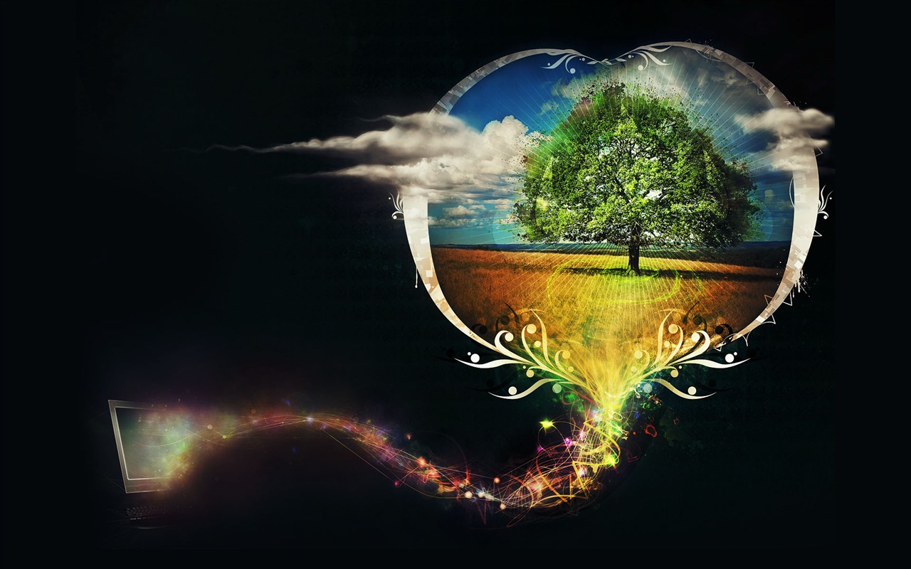 New Creative Design Wallpaper #36 - 1280x800