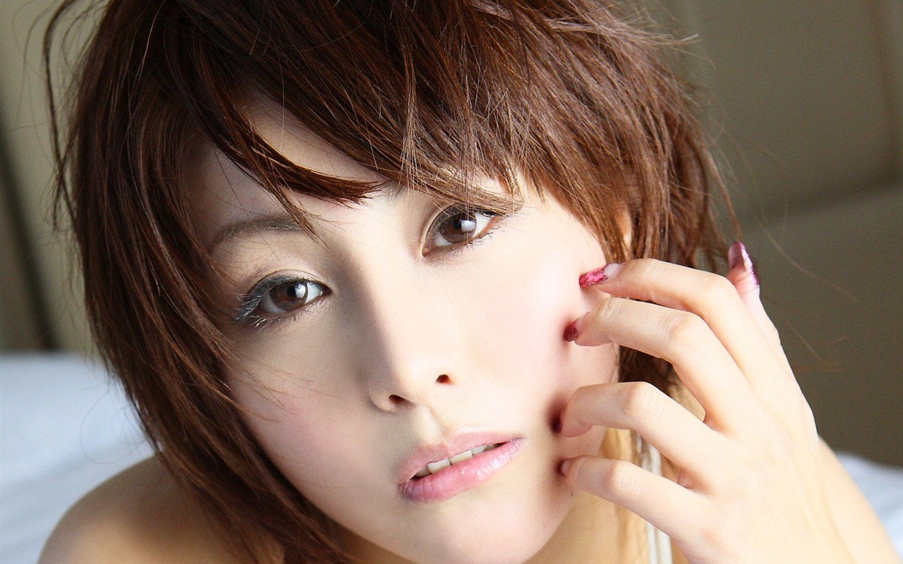 Japanese Asami Kumakiri beautiful wallpaper #1 - 1280x800