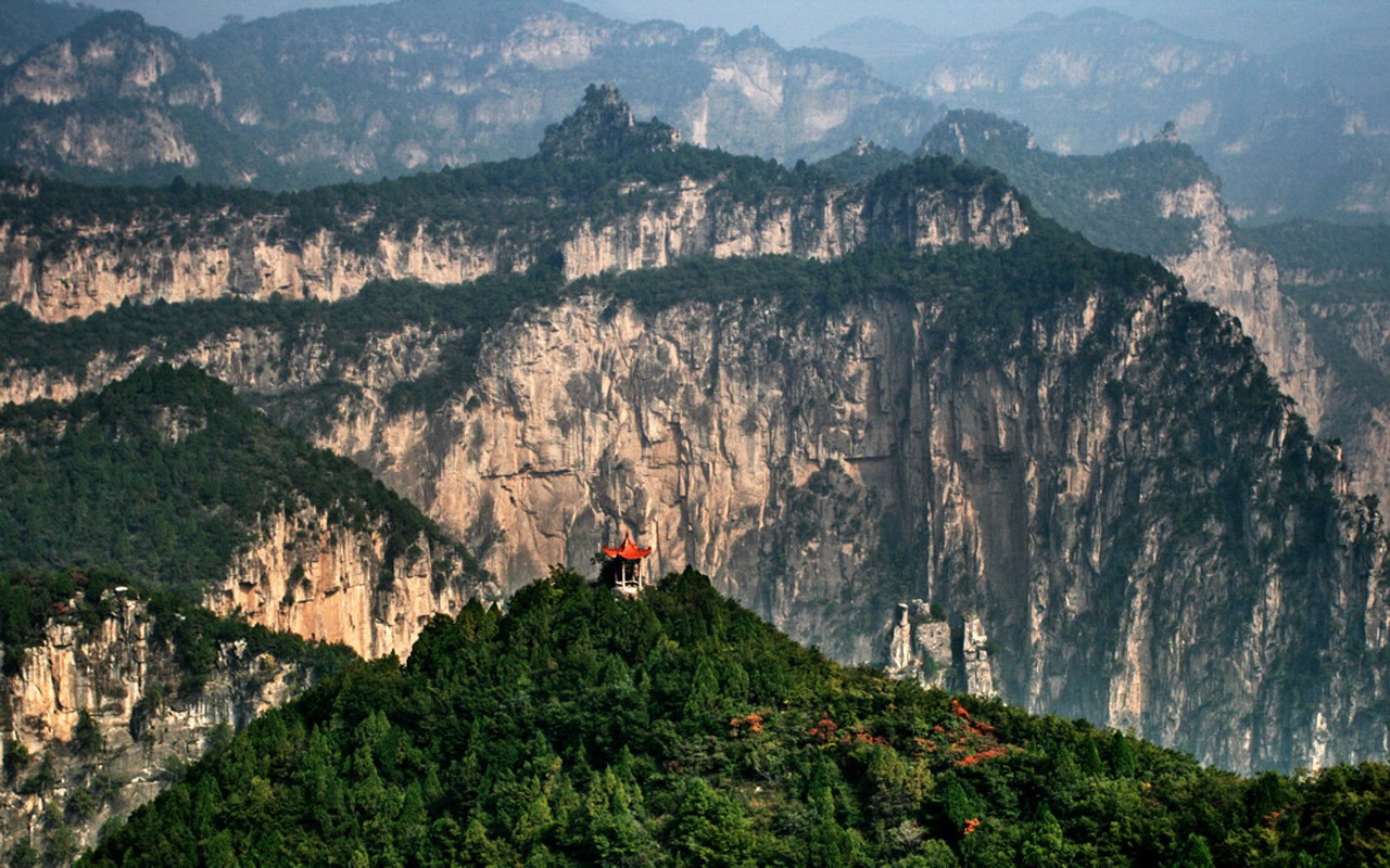 We have the Taihang Mountains (Minghu Metasequoia works) #2 - 1280x800