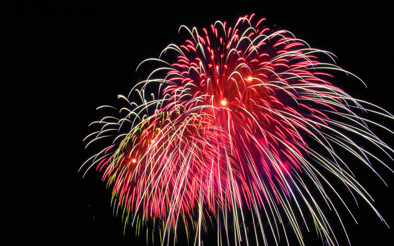 Festival ohňostroj wallpaper #24 - 1280x800