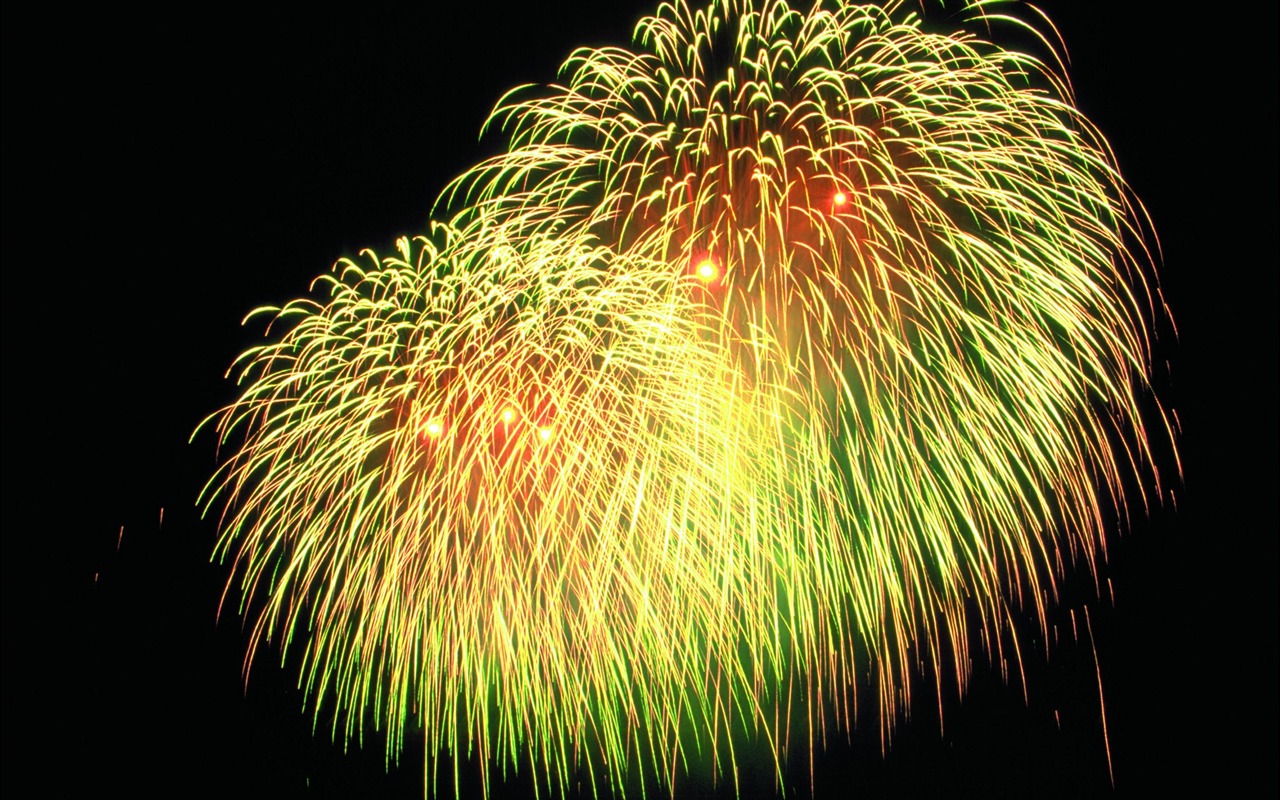 Festival ohňostroj wallpaper #25 - 1280x800