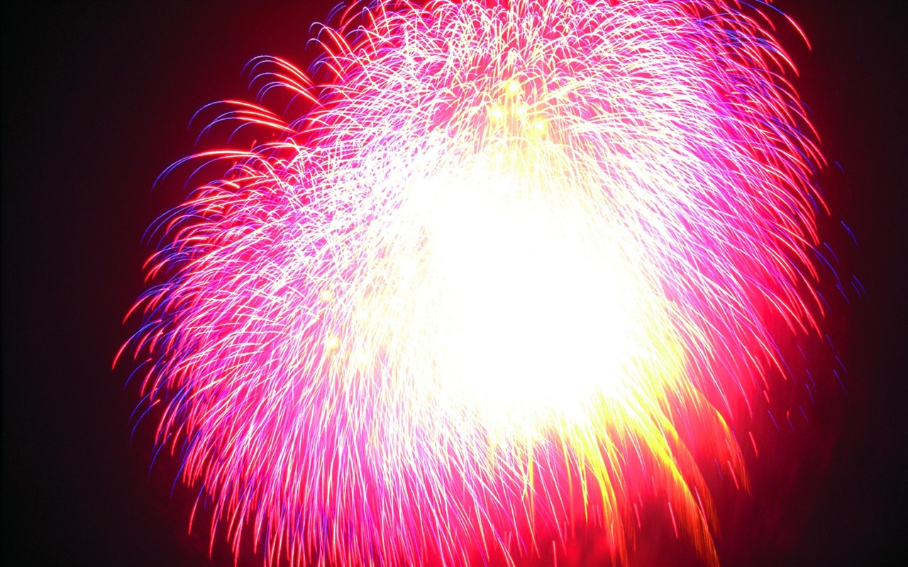 Festival ohňostroj wallpaper #26 - 1280x800