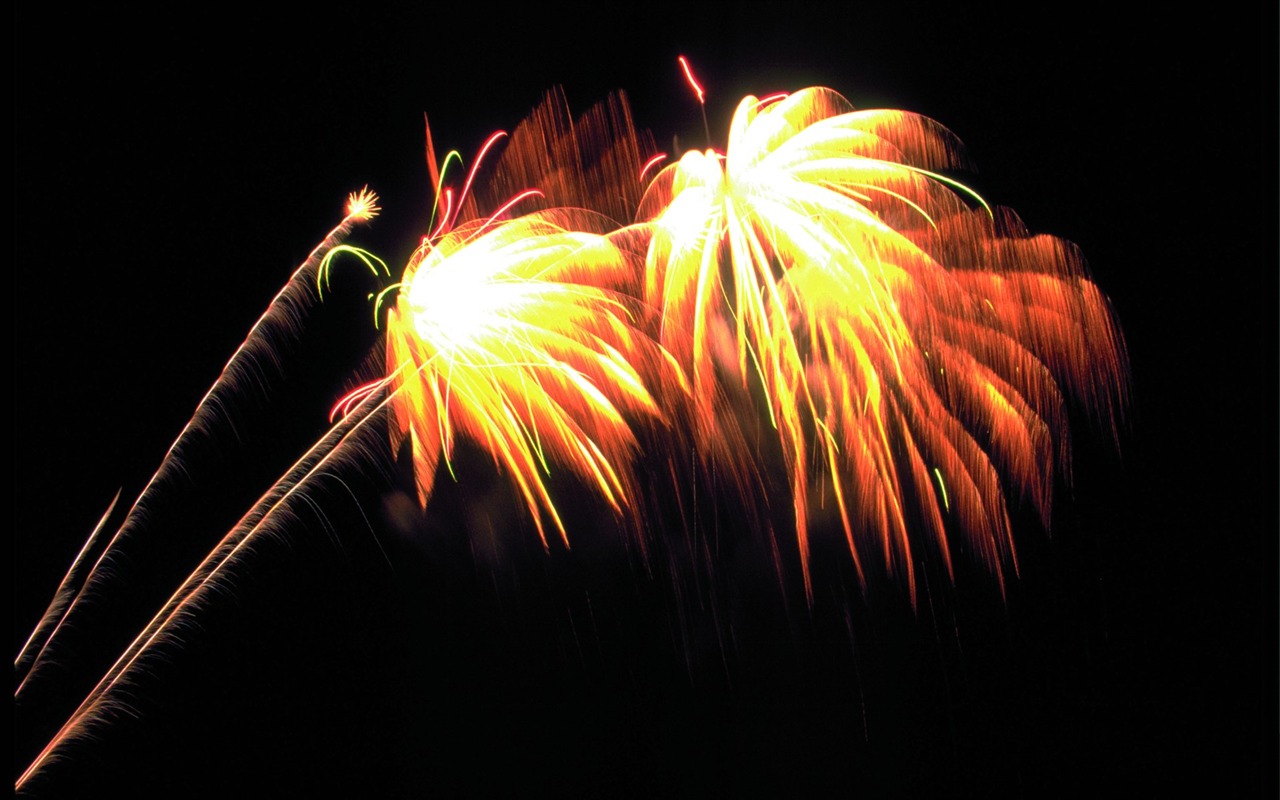 Festival fireworks display wallpaper #27 - 1280x800