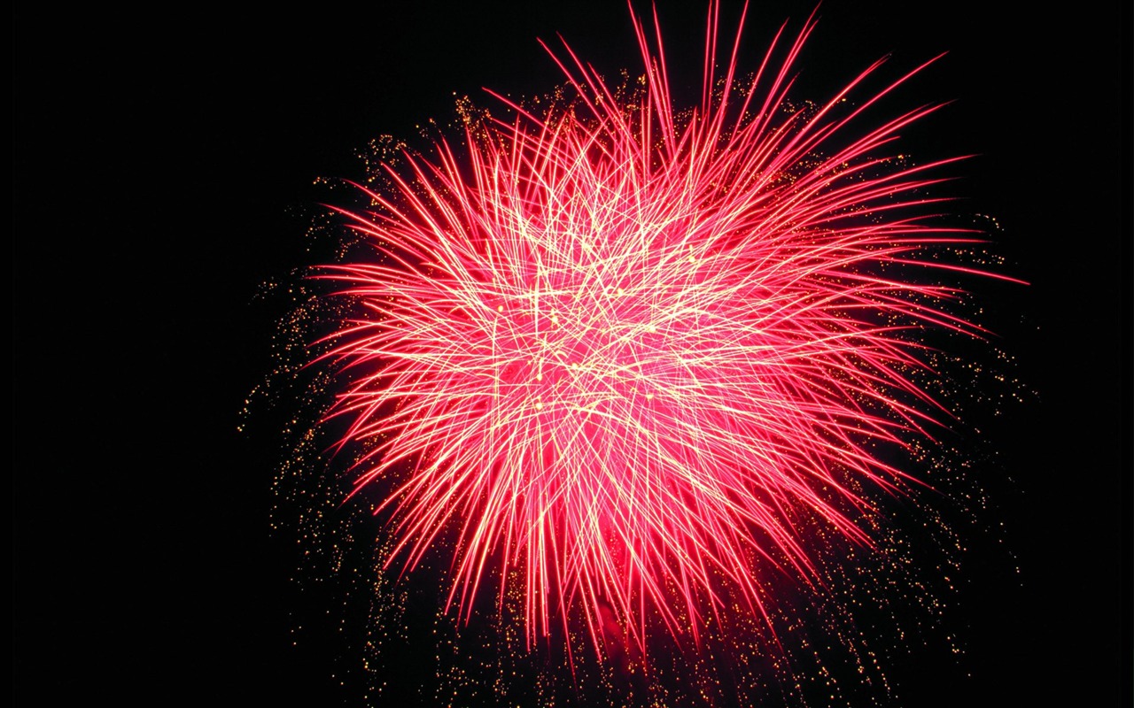 Festival ohňostroj wallpaper #32 - 1280x800