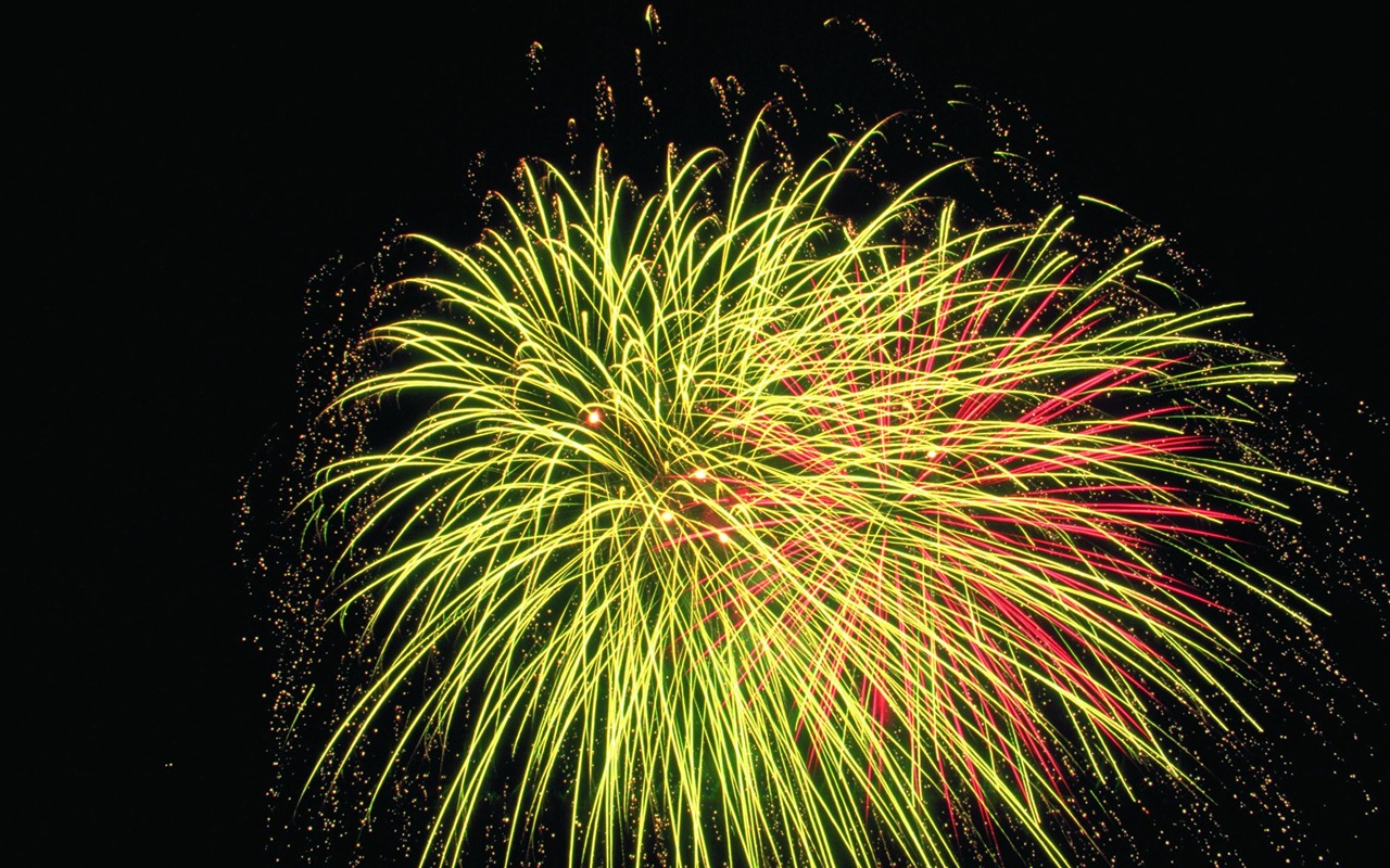 Festival ohňostroj wallpaper #36 - 1280x800