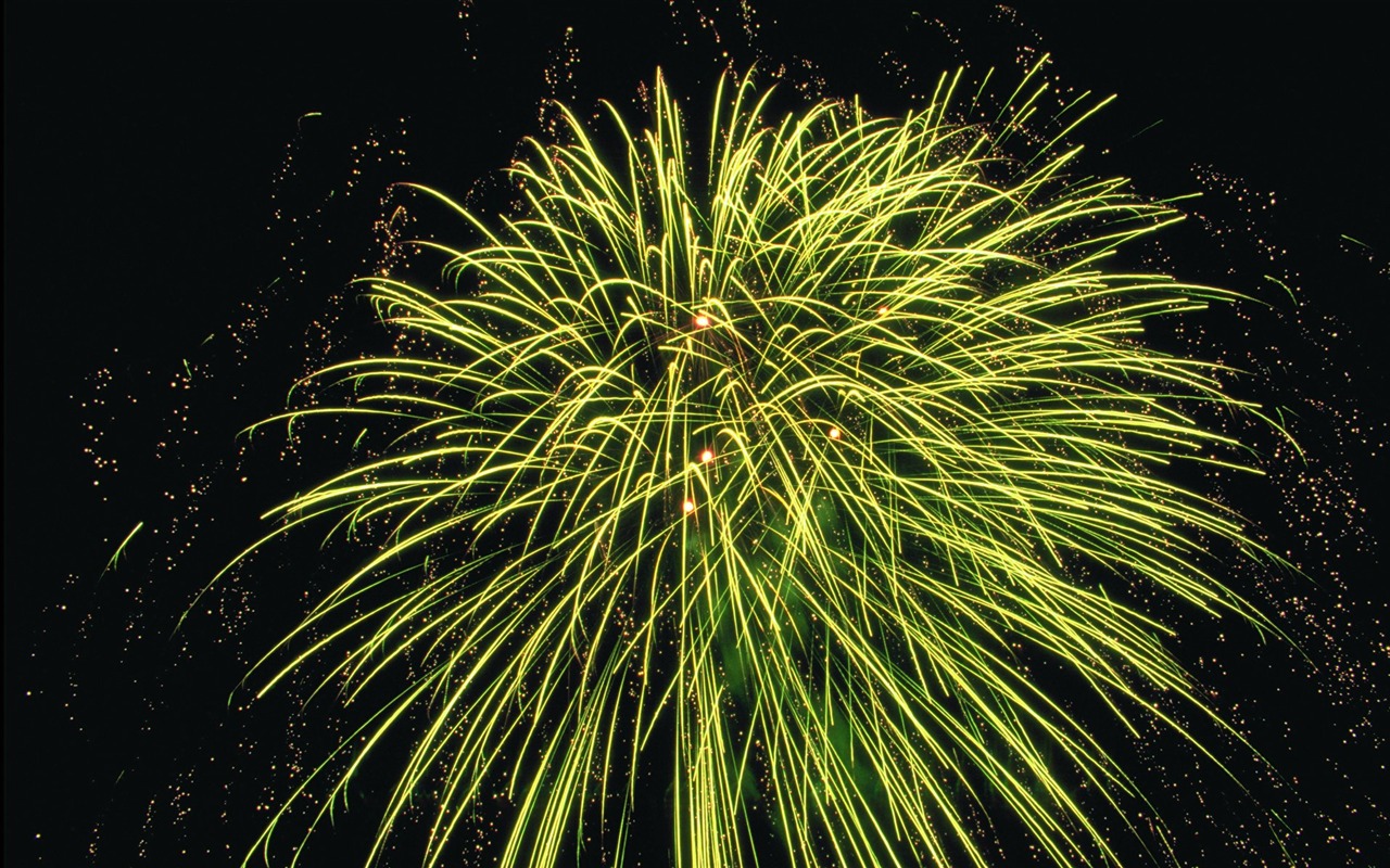Festival fireworks display wallpaper #37 - 1280x800