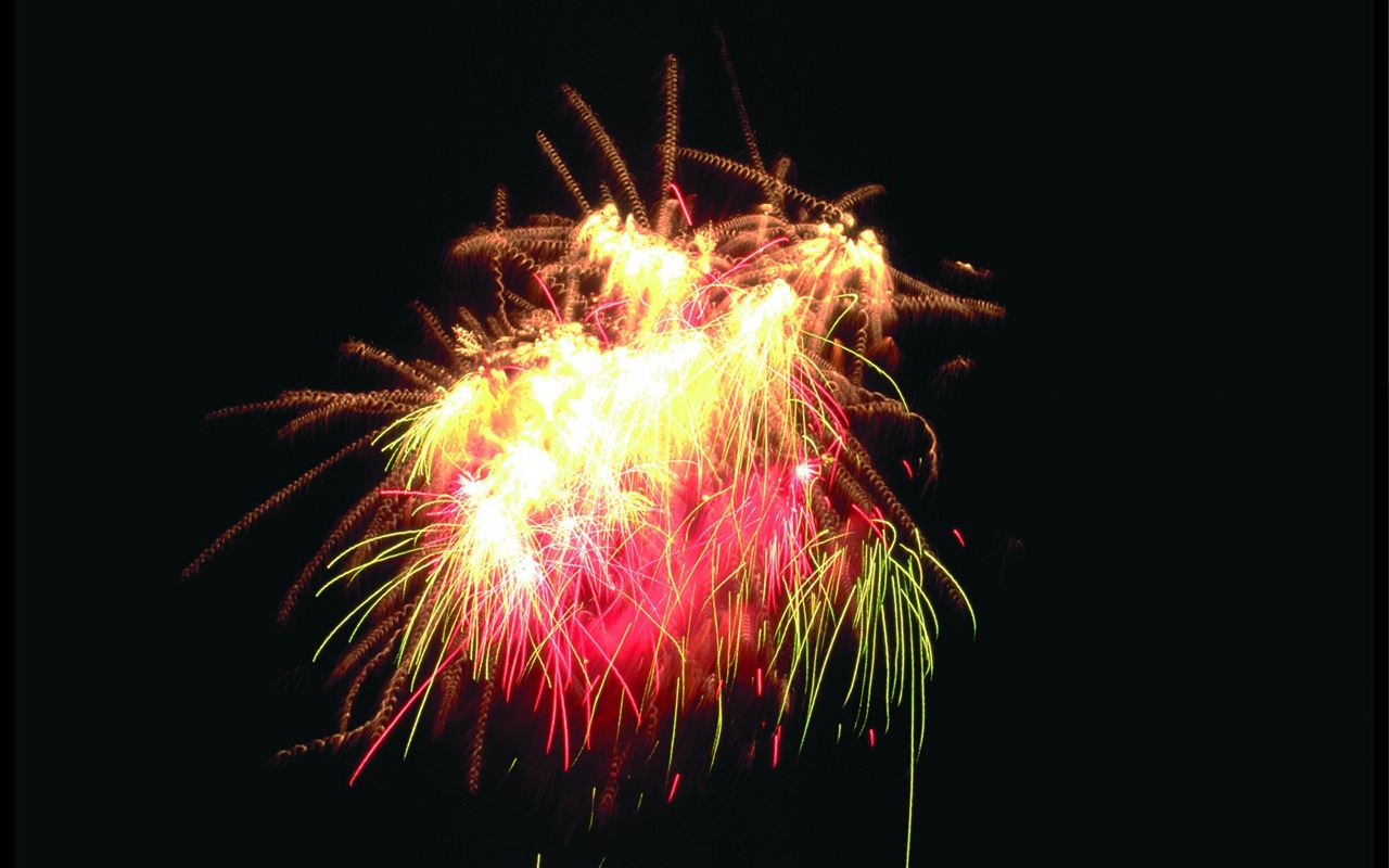 Festival ohňostroj wallpaper #44 - 1280x800