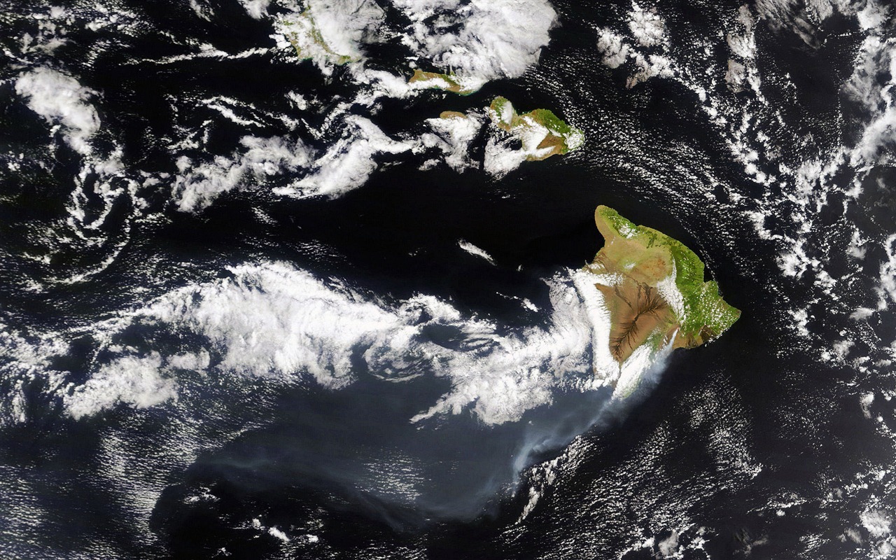 HD wallpaper beautiful bird's-eye view of Earth #25 - 1280x800