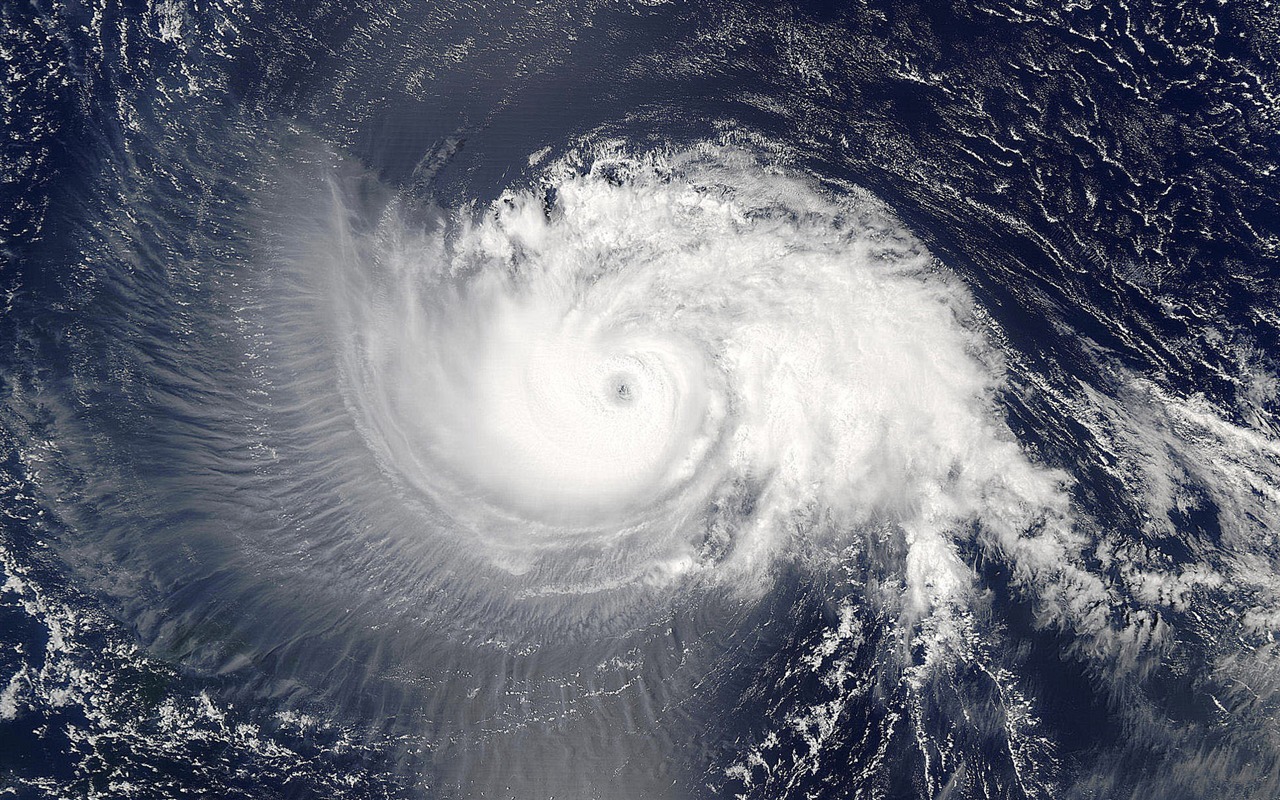 HD beau fond d'écran à vol d'oiseau vue de la Terre #34 - 1280x800