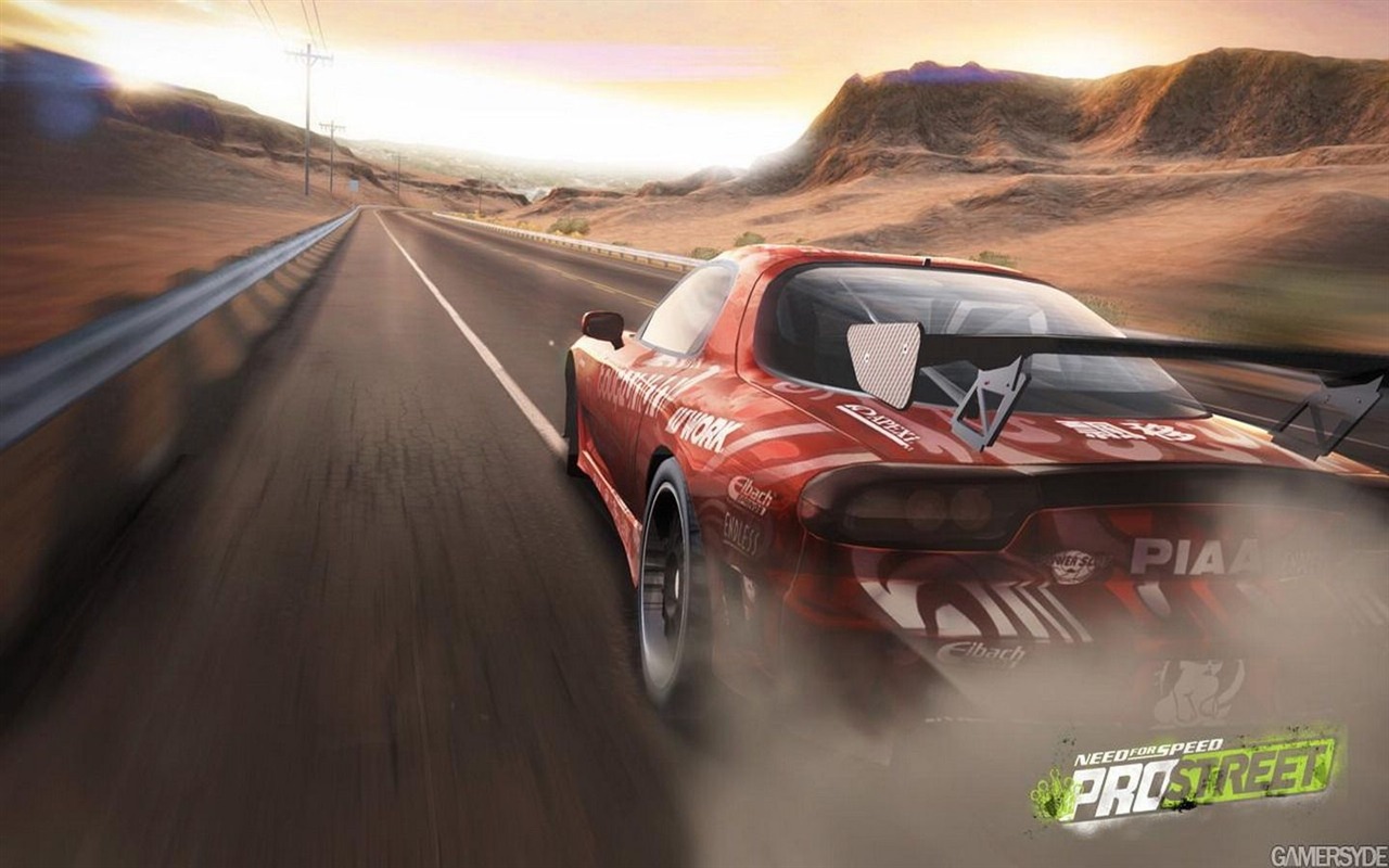 極品飛車NFS11寬屏壁紙 #6 - 1280x800