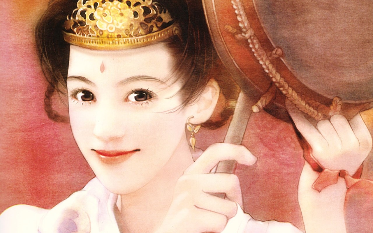 Ancient Women's Painting Wallpaper #13 - 1280x800